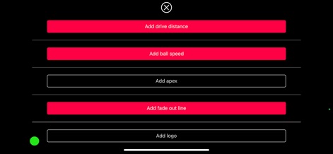Shot Tracer Event - Sports App | MWM