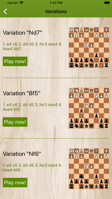 Chess - Classic Caro-Kann Screenshot