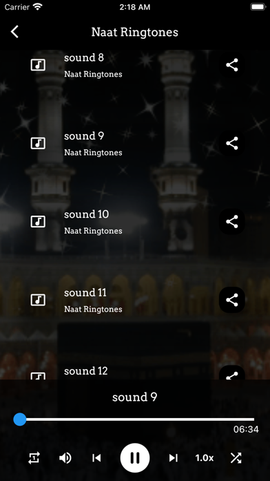 Naat Ringtones Screenshot