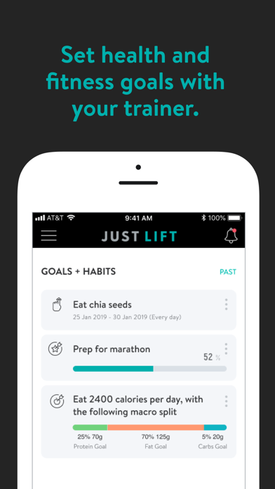 Just Lift Fitness Screenshot