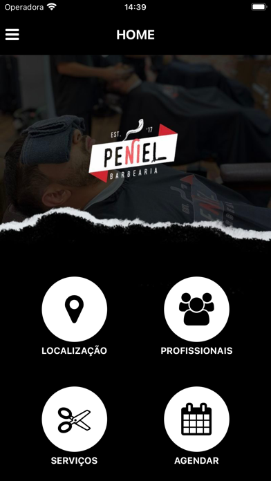 Barbearia Peniel Screenshot