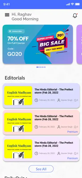 Game screenshot English Madhyam apk