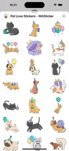 Pet Love Stickers - WASticker screenshot #10 for iPhone