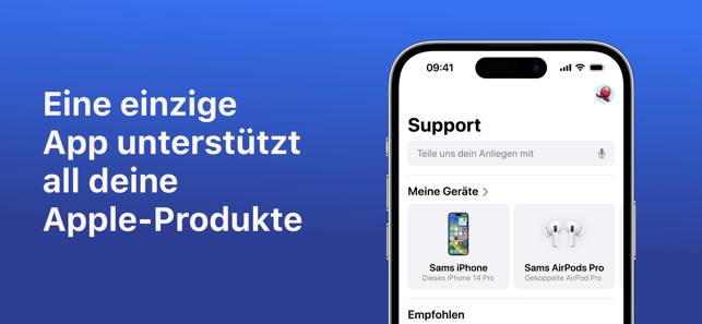 ‎Apple Support Screenshot