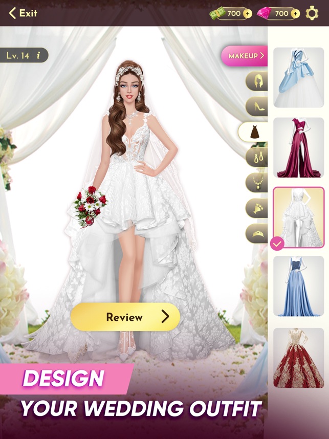 Wedding Dress Design: Game Playthrough 