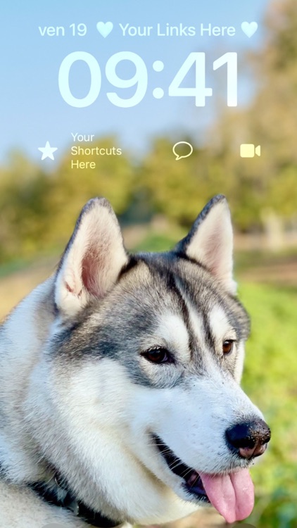 Link HUB Lock Screen Widgets