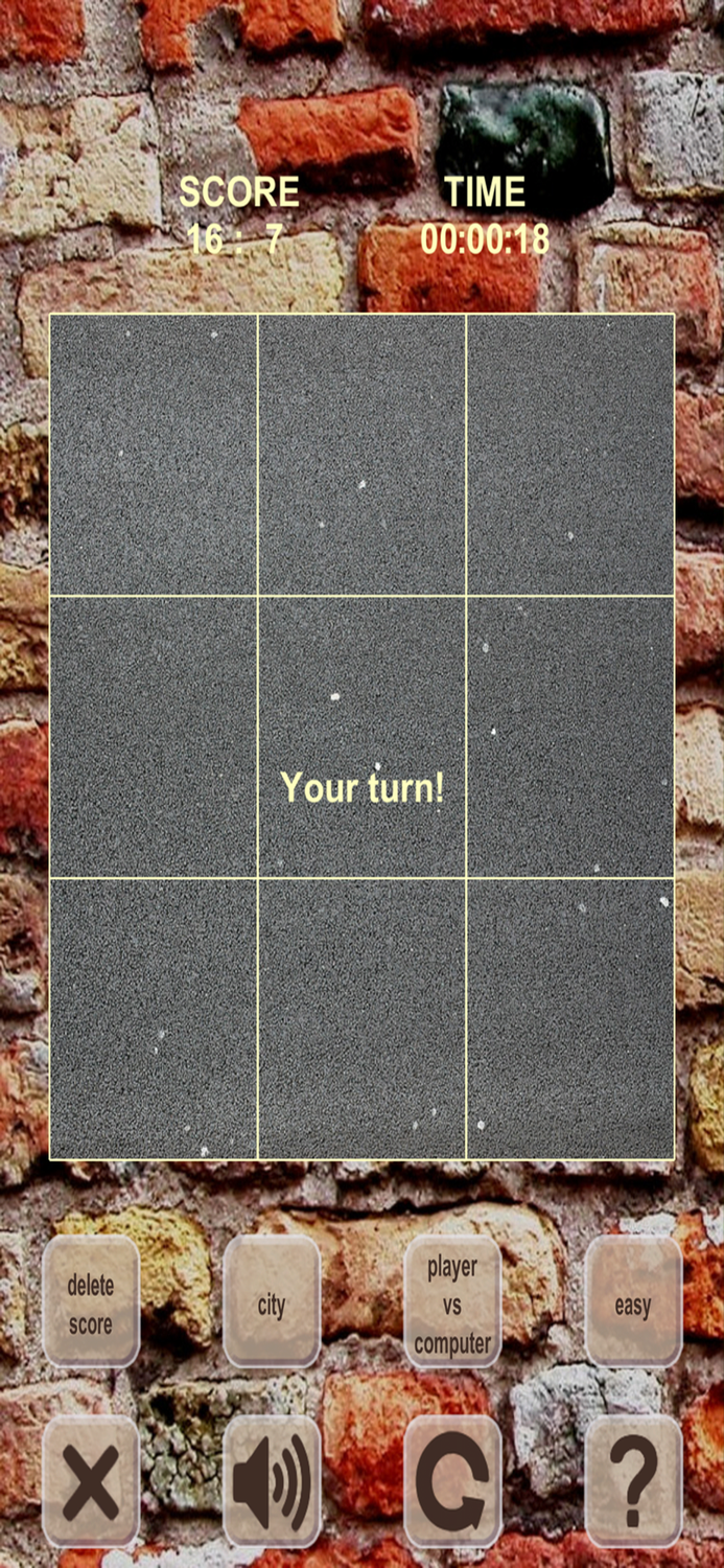 Tic-Tac-Toe classic 3x3