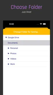 docu boss for google drive iPhone Captures Décran 2