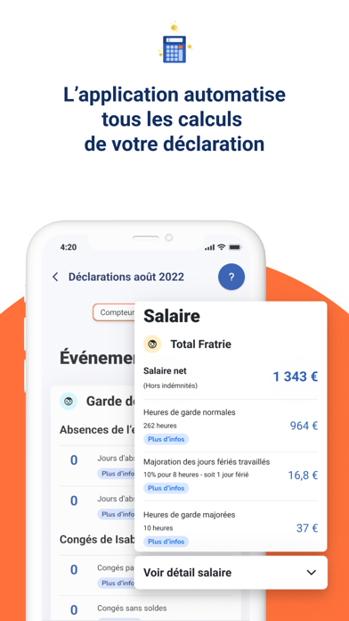 Mon Pajemploi au quotidien Screenshot