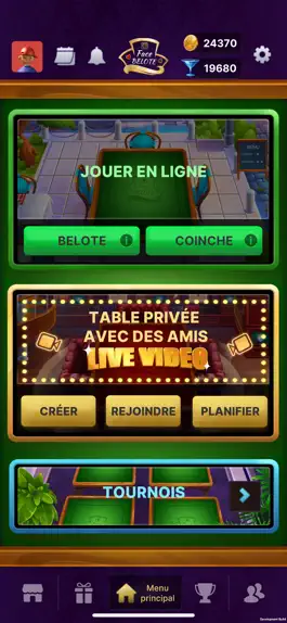 Game screenshot FaceBelote - Belote & Coinche mod apk