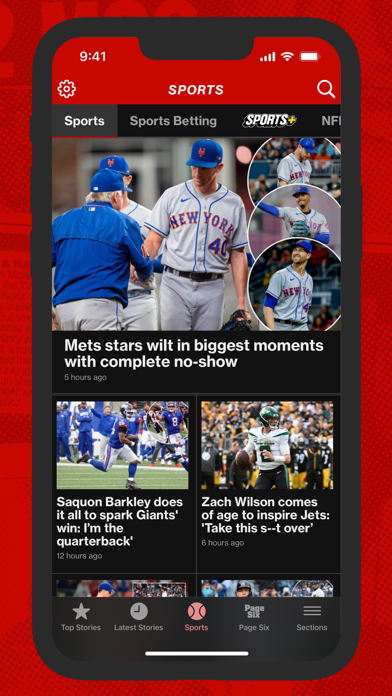 New York Post for iPhone Screenshot