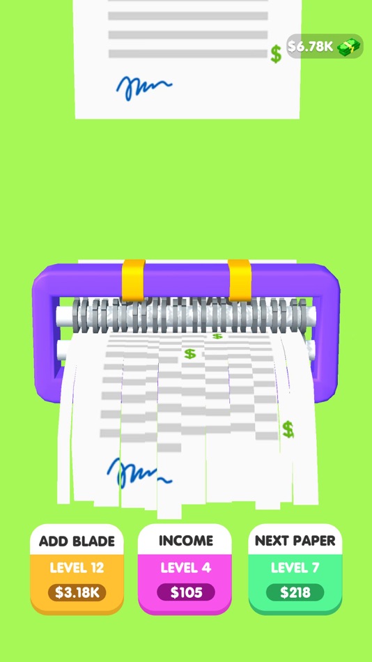 #5. Shredding Idle (iOS) 由: Virtual Projects Oyun Yazilim Ve Teknoloji