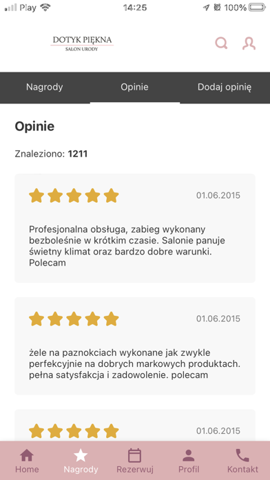 Dotyk Piękna Screenshot