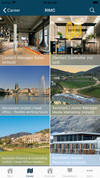 RIMC Hotels & Resorts Screenshot