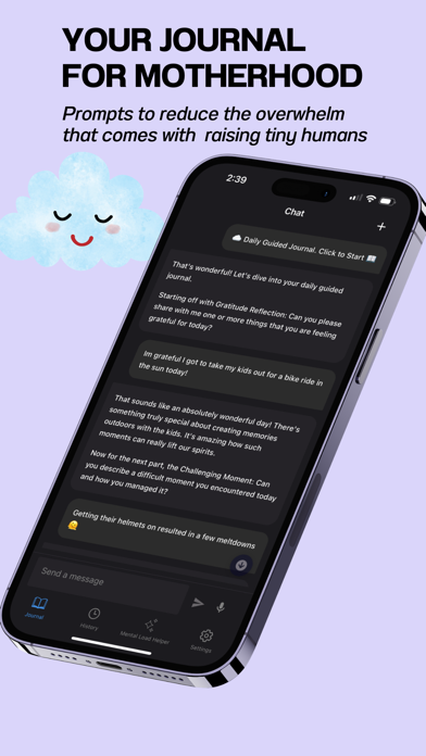 Mindful Mamas Journal App Screenshot