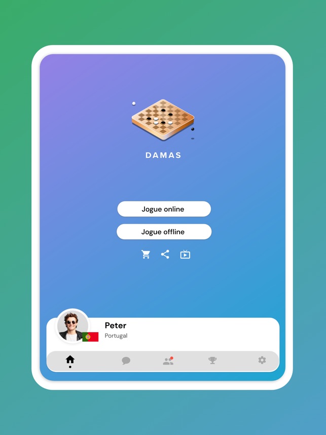 Damas Online Jogo de tabuleiro na App Store