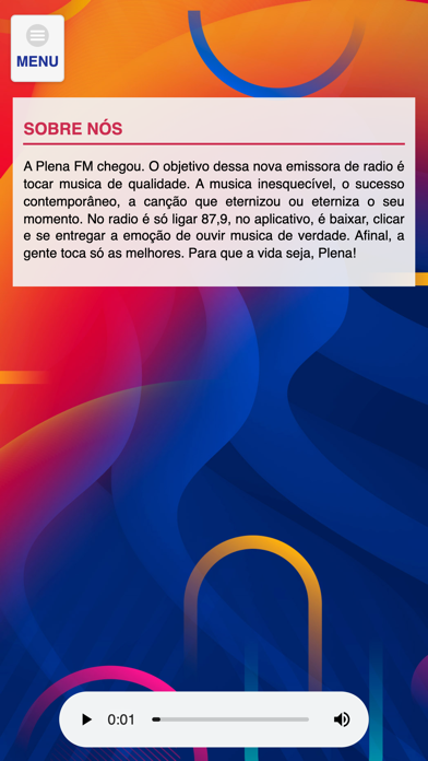 Rádio Plena FM 87,9 Screenshot