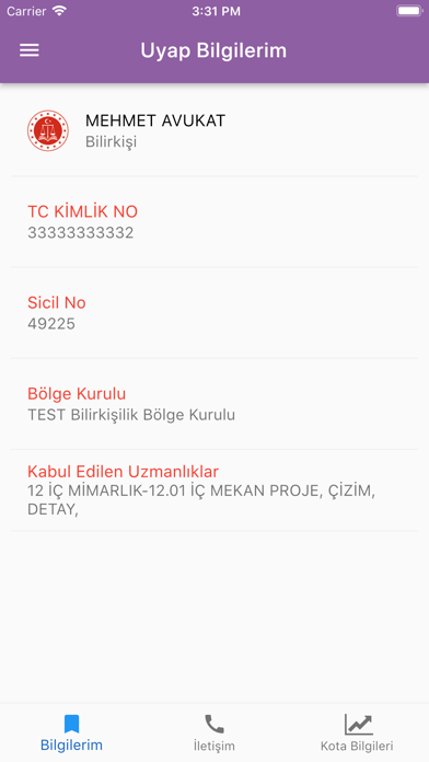 e-Bilirkişi Screenshot