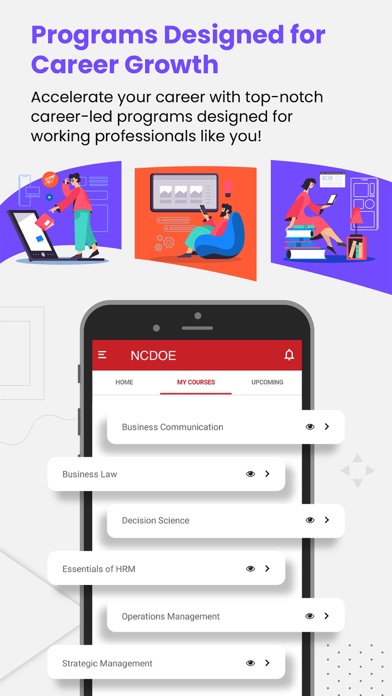 NMIMS CDOE Student App Screenshot