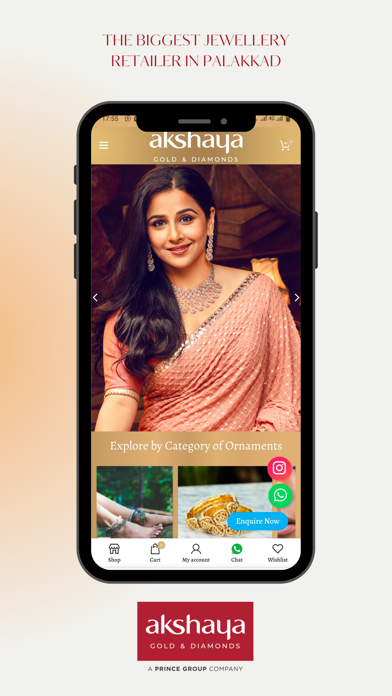 Akshaya Gold and Diamonds Screenshot