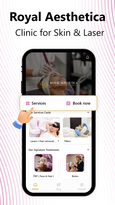 Royal Aesthetica Clinic Screenshot