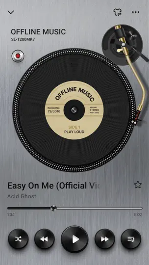Captura de pantalla de Música Sin Conexión -MP3&Video en iPhone 2