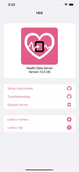 Game screenshot Health Data Server mod apk