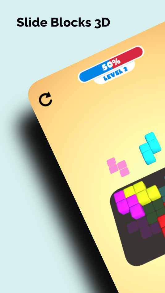 #1. Slide Blocks 3D (iOS) 게시자: Antonis Panoris