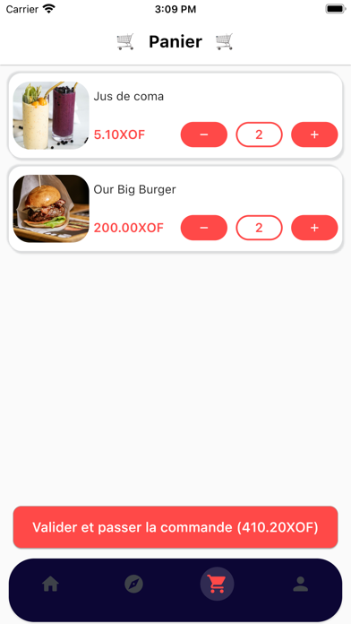 Warani Food Screenshot