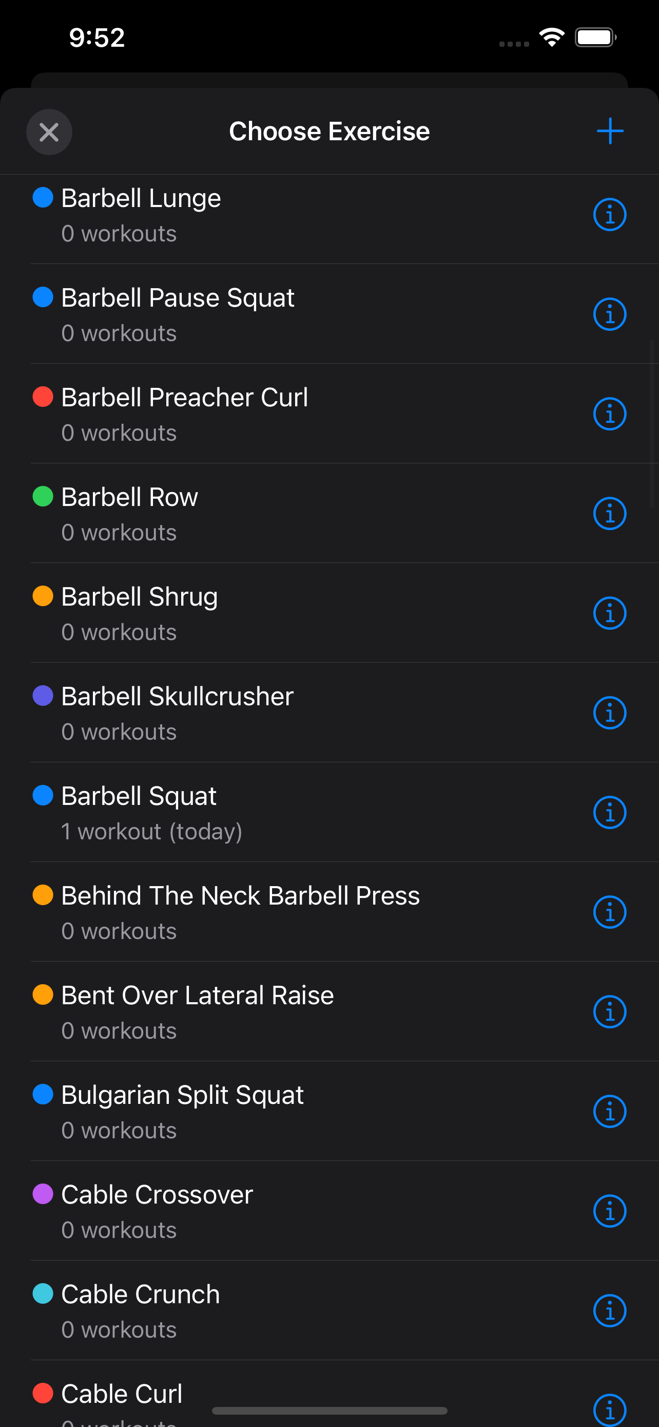 GymSheet - Workout Tracker