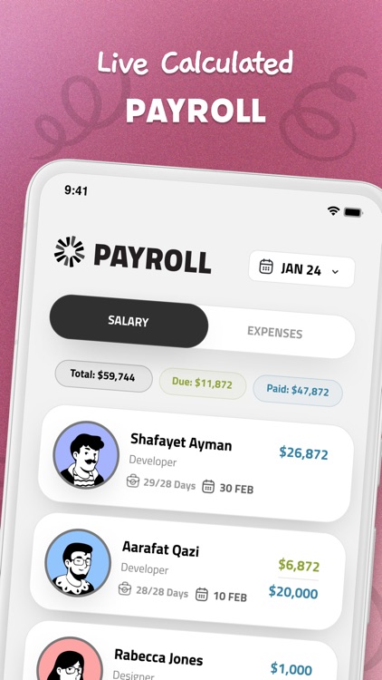 CHREW - Attendance & Payroll screenshot-3