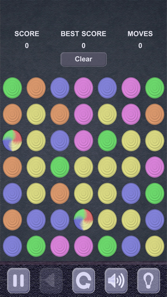 #7. Color Bubbles in line (iOS) 由: Ruslan Goncharenko
