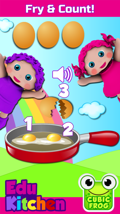 Preschool EduKitchen-Free Amazing Early Learning Fun Educational Games for Toddlers and Preschoolers in the Kitchen screenshot 1