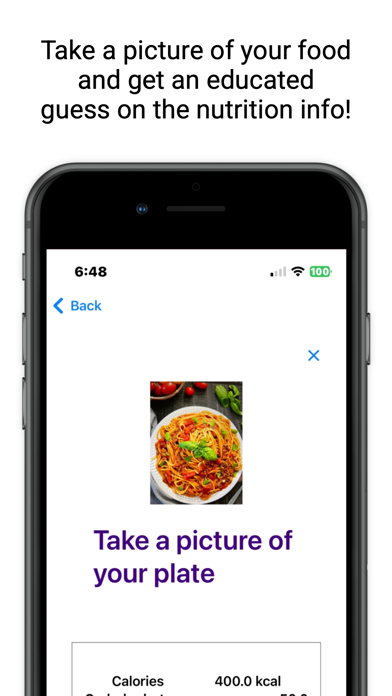 Screenshot 1 of AI 4 Food App