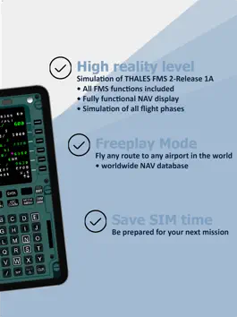 Game screenshot A320 FMS Trainer apk