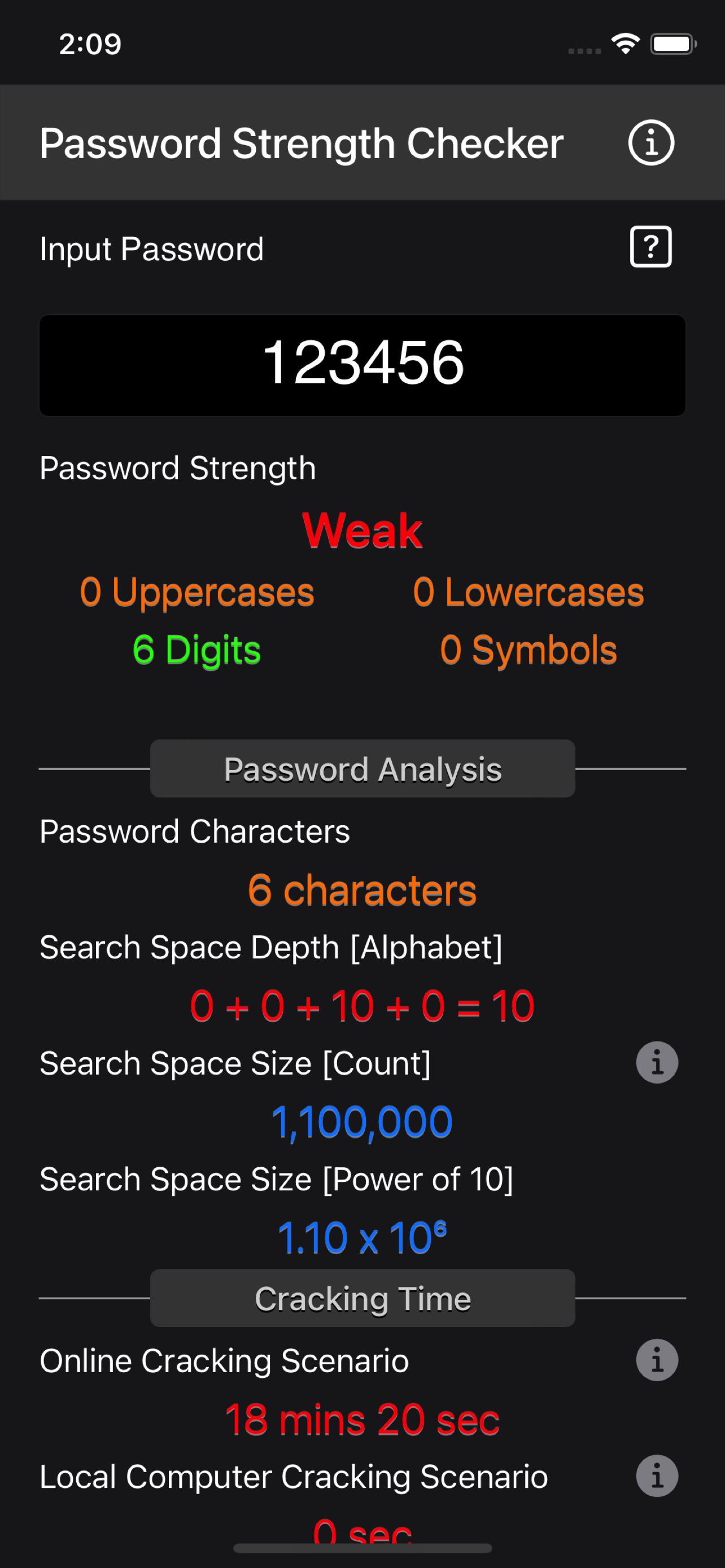 Password Strength Checker