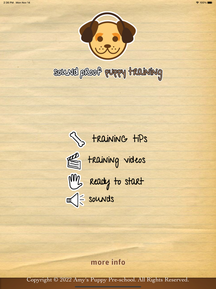 Sound Proof Puppy Training