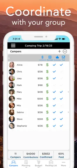 Game screenshot Pro Camping Planner hack
