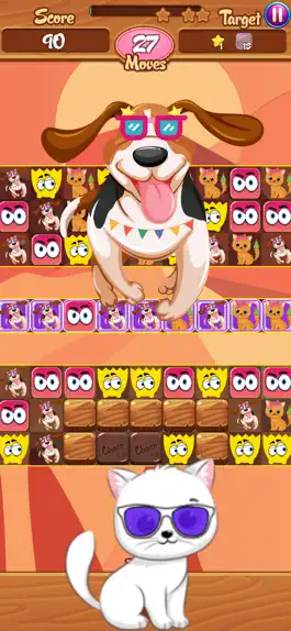Game screenshot Монстр Свайп Матч3 Собаки Кот hack