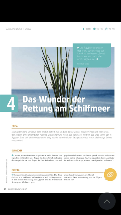 Die Hauskreis-App Screenshot