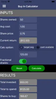 buy in calculator iphone screenshot 2