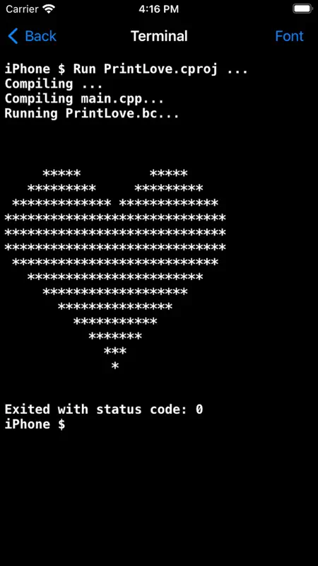 C++ Shell - C++ code compiler screenshot 2 of 6