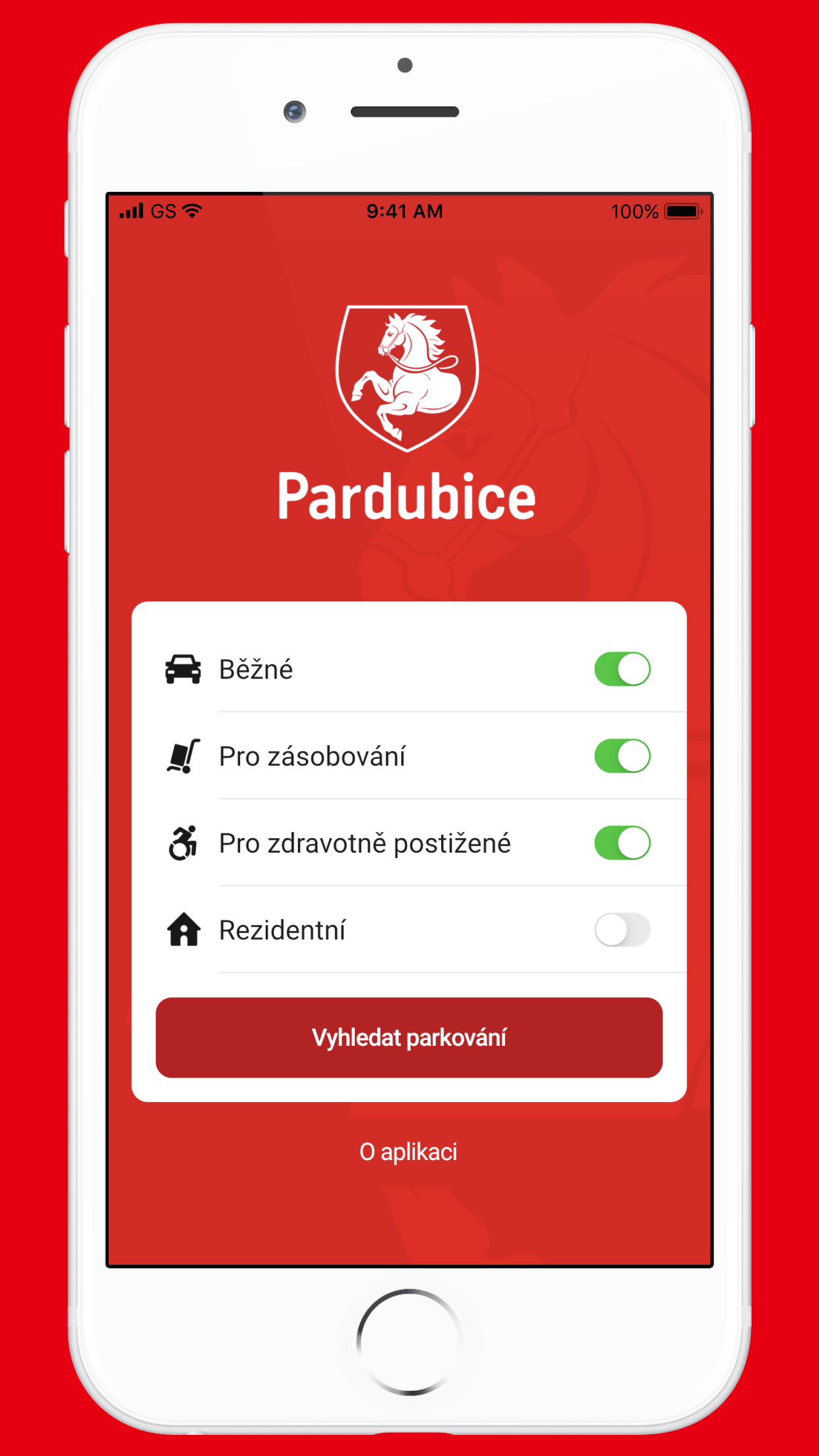 Pardubice Parking