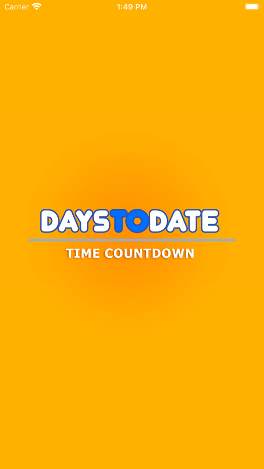 #1. DaysToDate: Time Countdown (iOS) 由: Carlos Sala Samper