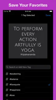daily yoga quotes - yogaquote iphone screenshot 3