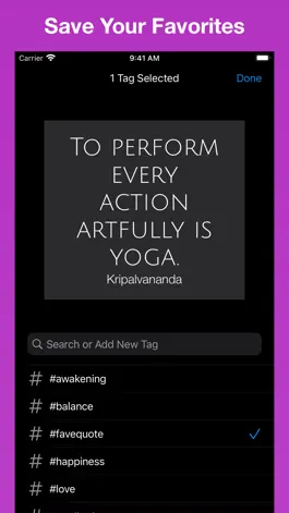 Game screenshot Daily Yoga Quotes  - YogaQuote hack
