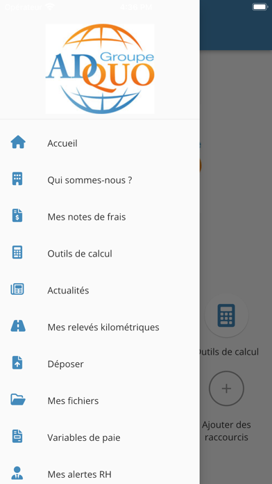 Adquo Groupe Screenshot