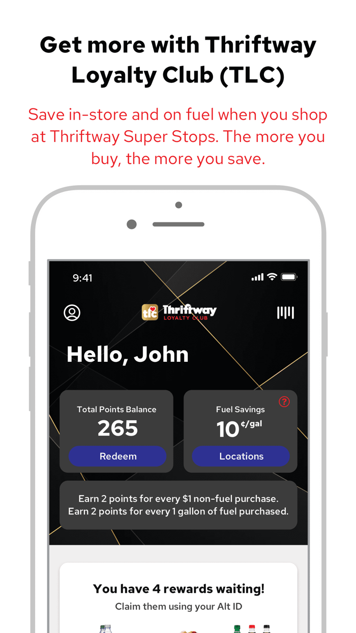 Thriftway Loyalty Club TLC