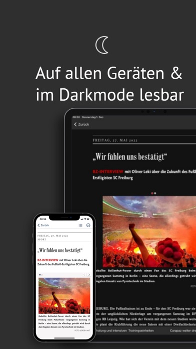 Badische Zeitung Screenshot