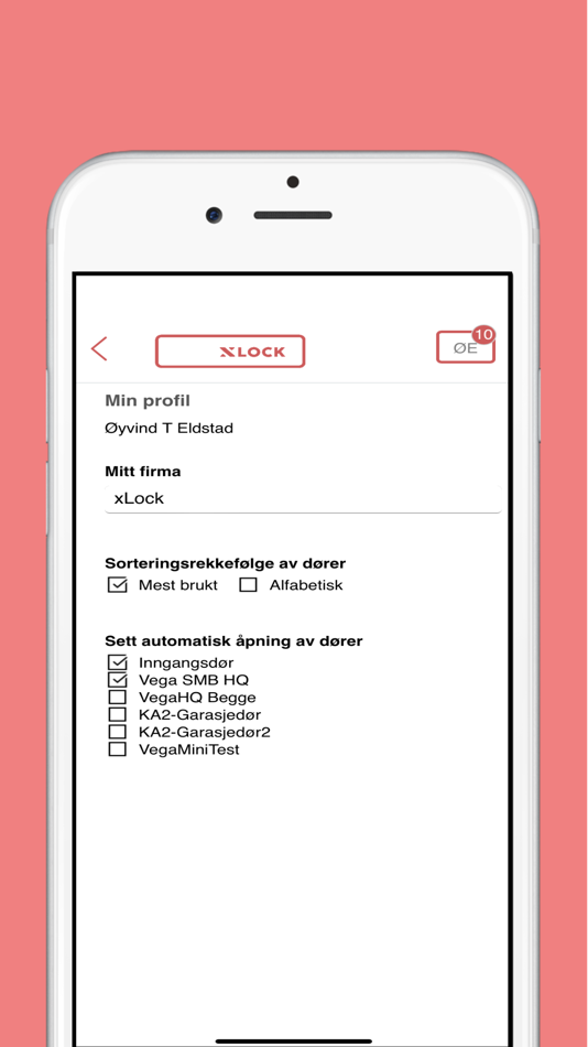 #5. xLock (iOS) Ved: Vega SMB